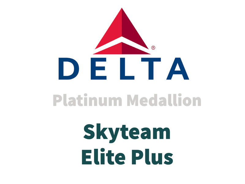 تحدي حالة Delta Airlines Platinum Sky Team Elite Plus - لمدة 3 أشهر