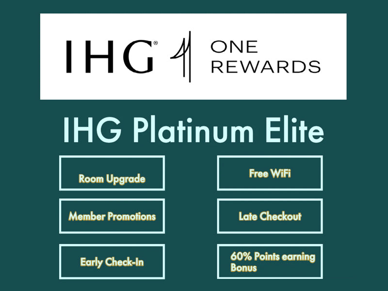 IHG Rewards Club Platinum Elite - till end of 12.2024