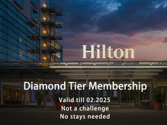 Hilton Honors 2 years Diamond Membership — to 03.2026