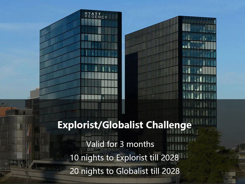 Hyatt Explorist/Globalist Fast Track Challenge