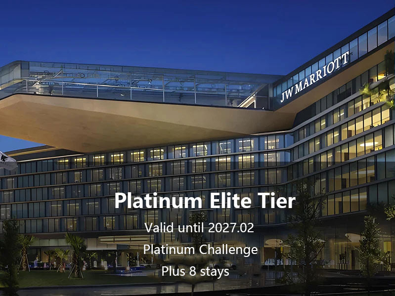 Marriott Bonvoy 2 Years Platinum Elite - Valid Till 02.2027